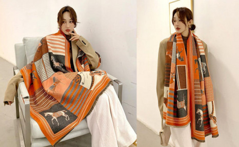 $26.29 for a Warm Pashmina Scarf (a $74.99 Value) $26.29 for a Warm Pashmina Scarf (a $74.99 Value)