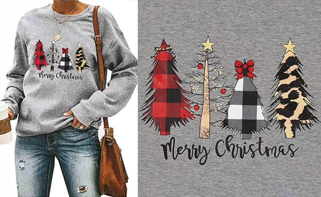 $29.89 for a Women's Christmas Sweatshirt (a $68.50 Value) $29.89 for a Women's Christmas Sweatshirt (a $68.50 Value)