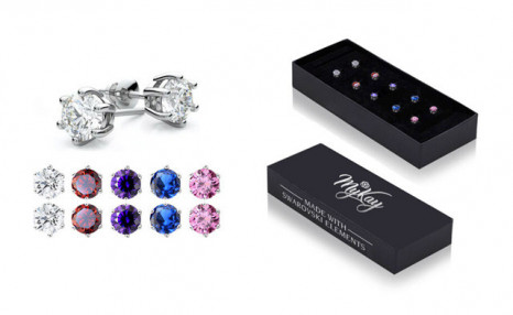 $25.95 for a Set of 5 Swarovski Element Earrings (a $149.99 Value) $25.95 for a Set of 5 Swarovski Element Earrings (a $149.99 Value)