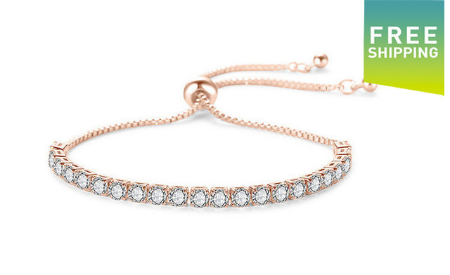 $19.95 for a Swarovski Elements Tennis Bracelet (a $119 Value) $19.95 for a Swarovski Elements Tennis Bracelet (a $119 Value)