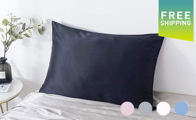 $29.95 for a 2-Pack of Mulberry Silk Pillowcases (a $99 Value)