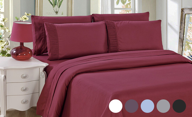 Up to 77% off a Solid Duvet Cover Set