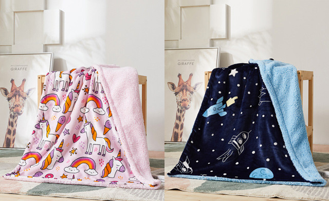 $22.95 for a 2-Pack of Ultra Soft Kids Blankets (a $99.98 Value)