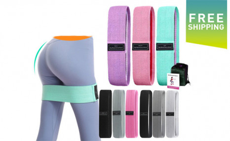 $29 for a 3-Pack of Yoga Resistance Bands (a $75 Value) $29 for a 3-Pack of Yoga Resistance Bands (a $75 Value)