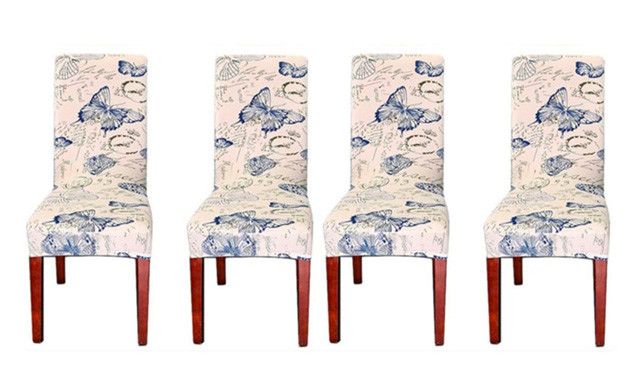 Image of $37.95 for a 4-Piece Dining Room Chair Cover Set (an $89.50 Value)