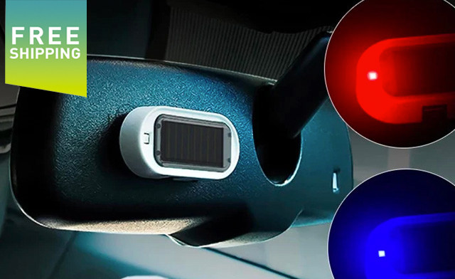 Image of $18 for a Solar Powered Fake Security Alarm (a $35 Value)