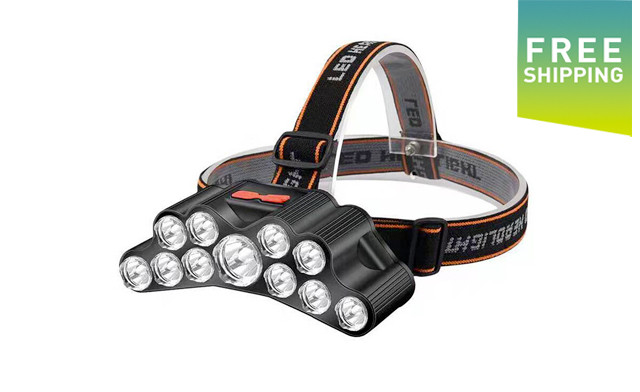 Image of $25.95 for an 18000 Lumens Ultra Powerful Head Lamp (a $74.50 Value)