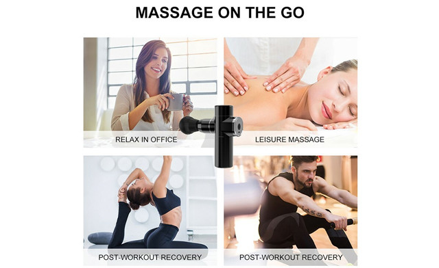 Image of $44.95 for a Deep Tissue  Massage Gun (a $99 Value)