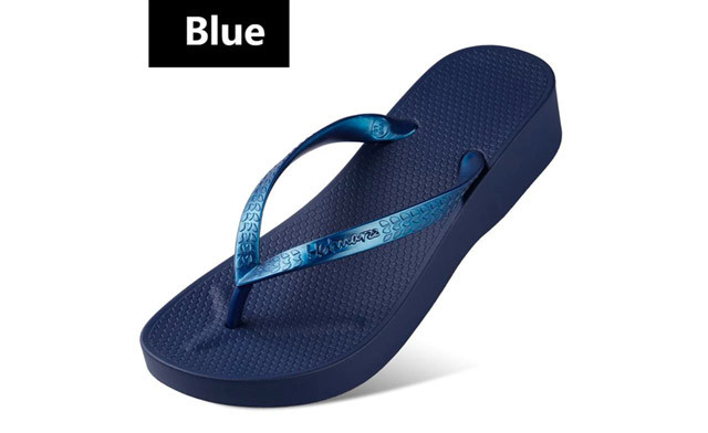 Image of $29.95 for a Pair of Women Flip Flop Wedges (a $52.99 Value)