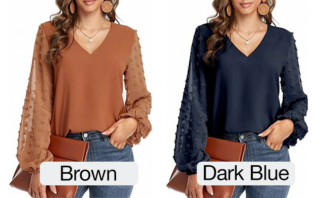 Image of $34.95 for a Women's Long Sleeve Blouse (a $72.50 Value)