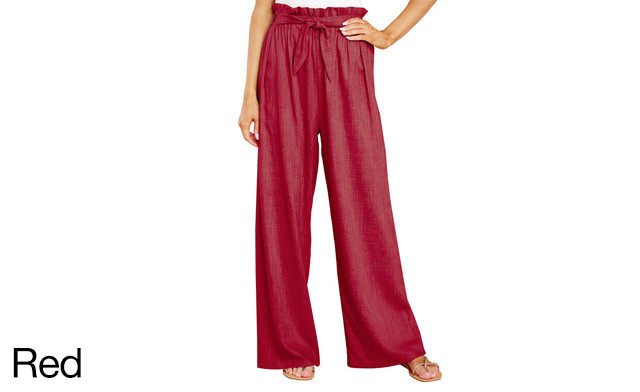 Image of $34.95 for Women's Wide Leg Pants (a $64.99 Value)