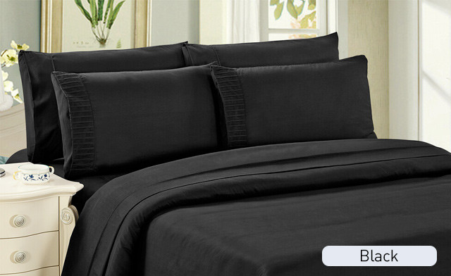 Image of Up to 77% off a Solid Duvet Cover Set