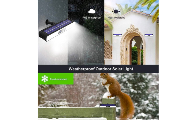 Image of $29.95 for a Motion Sensor Solar Wall Lamp (a $65 Value)