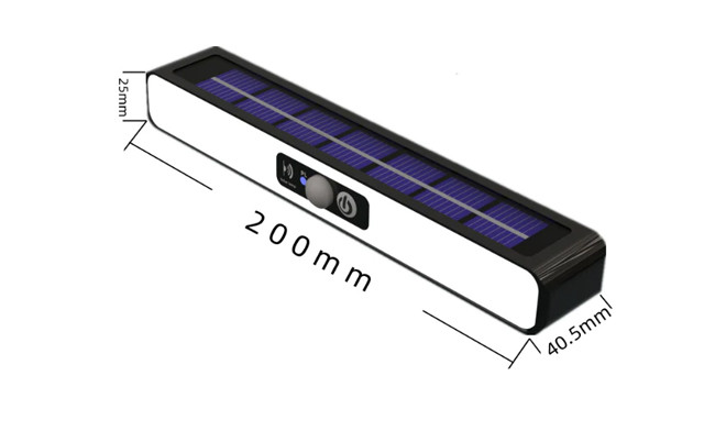 Image of $29.95 for a Motion Sensor Solar Wall Lamp (a $65 Value)