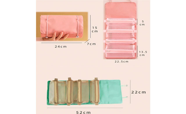 Image of $16.95 for a Portable Folding Cosmetic Storage Bag (a $34.99 value)
