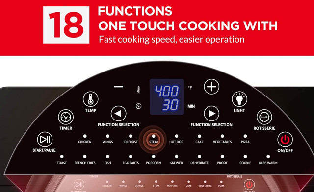 Image of $72.95 for a 20L Toaster Oven Air Fryer (a $199.99 Value)