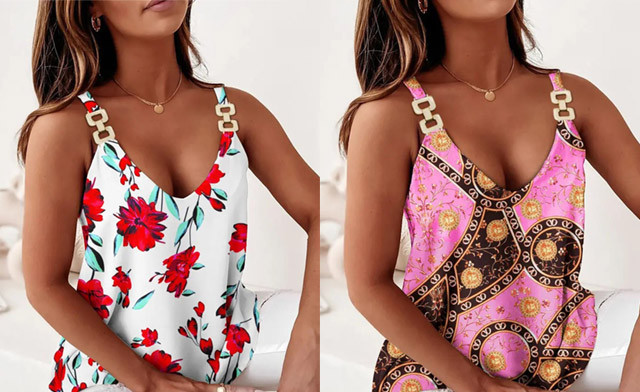 Image of $25 for a Women's V-Neck Blouse (a $44.99 Value)