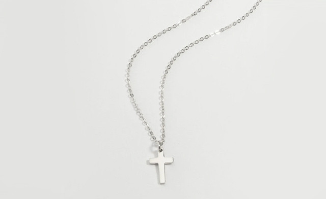 Image of $22.95 for a Women's Sterling Silver Cross Necklace (a 79.99 value)