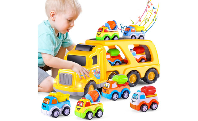 Image of $17.95 for a 5-in-1 Carrier Truck Kids Toy (a $42.99 Value)