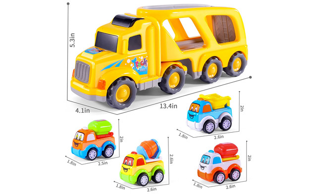 Image of $17.95 for a 5-in-1 Carrier Truck Kids Toy (a $42.99 Value)