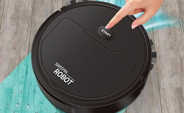 Image of $35 for a 3-in-1 Wireless Robot Vacuum Cleaner (a $98.99 Value)