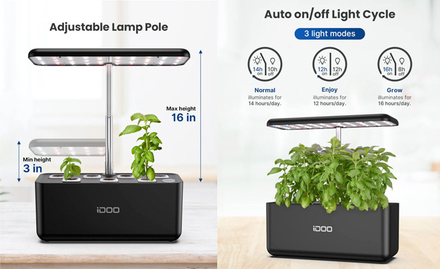 Image of $26.95 for an iDOO 7-Pod Hydroponic Growing System (a $79.99 Value)