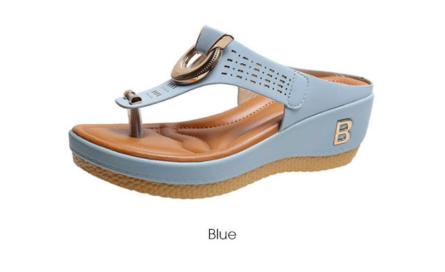 Image of $26.33 for Women's Boho Open Toe Wedges (a $67.99 value)