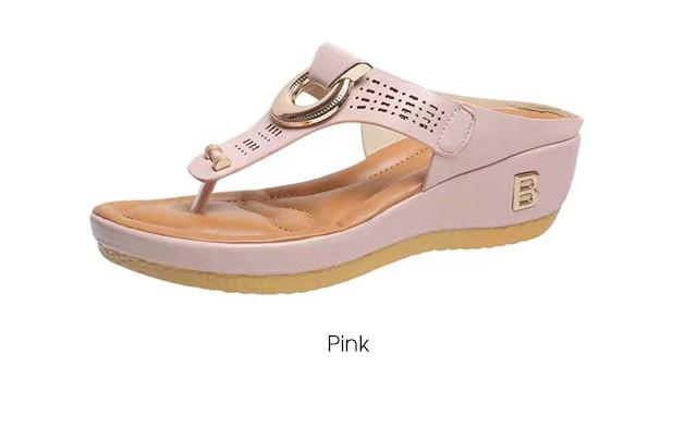 Image of $26.33 for Women's Boho Open Toe Wedges (a $67.99 value)