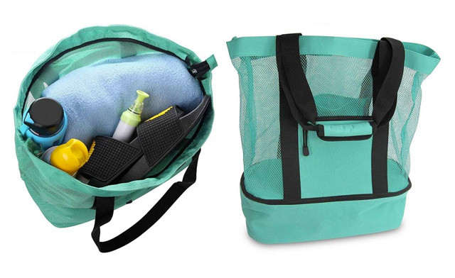 Image of $21.52 for a Beach Bag with Insulated Cooler (a $59.99 Value)