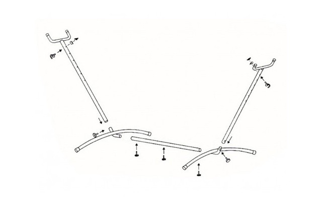 Image of $97.49 for a 2-Person Hammock w/ Steel Stand and Carrying Case (a $229 Value)