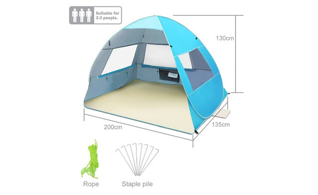 Image of $23.27 for a 2-Person Pop Up Beach Tent (a $94.99 Value)