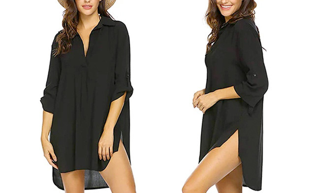 Image of $23.92 for a Lightweight Summer Shirtdress (a $65 Value)