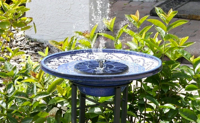 Image of $27.78 for a Solar Powered Fountain Pump (a $65 Value)