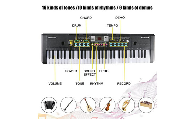 Image of $28.39 for an Electronic Keyboard For Kids (a $119 Value)