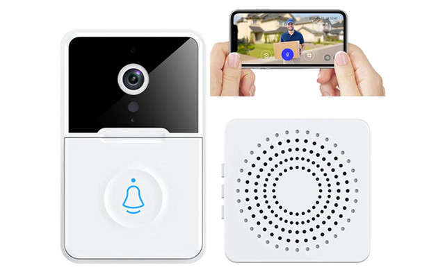 Image of $34.95 for a Wireless Smart Video Doorbell (a $104.99 Value)