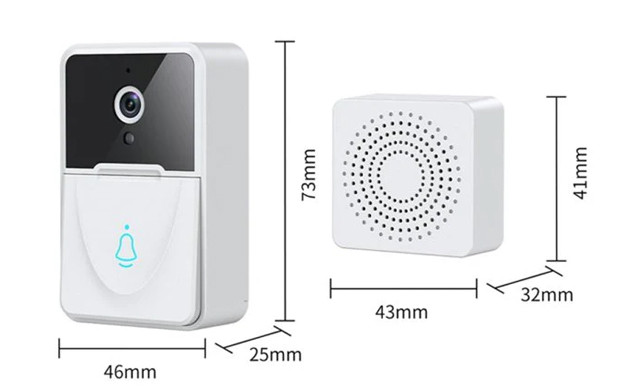Image of $34.95 for a Wireless Smart Video Doorbell (a $104.99 Value)