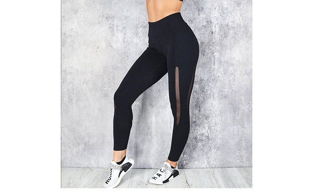 Image of $20.95 for Women's Mesh Feature Leggings (a $42.99 Value)