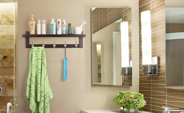 Image of $23.95 for a Bamboo Wall-Mounted Coat Rack (a $55 Value)