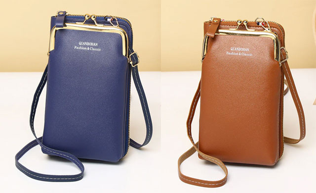 Image of $19 for a Women's Crossbody Wallet (a $42.50 Value)