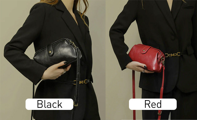 Image of $32.95 for a Genuine Leather Bag (an $89.99 Value)