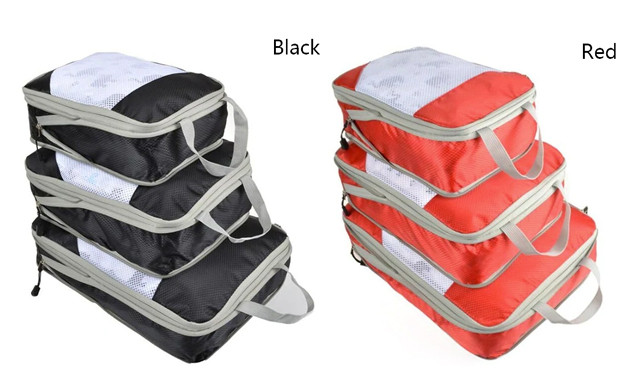 Image of $29.99 for a 3-Pack of Travel Storage Bags (a $60 Value)