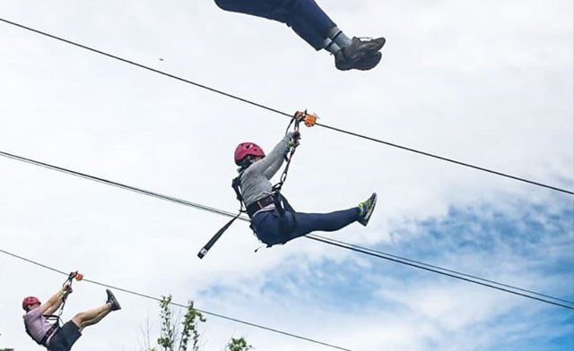 Image of FLASH SALE! $35 and Up for 2 Zipline Rides for 2, 4 or 6 people