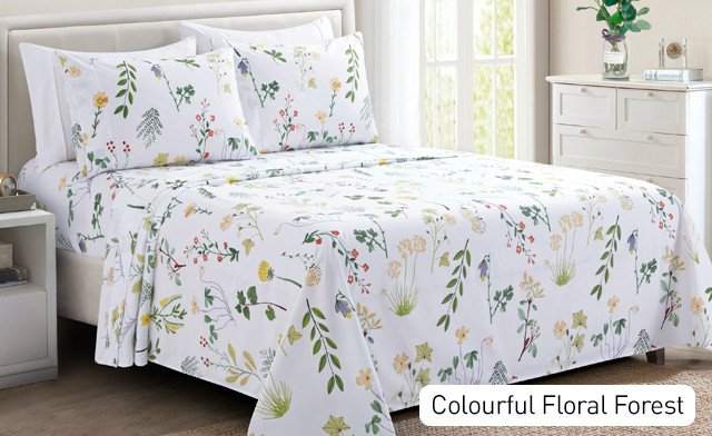 Image of Up to 75% off a 6-Piece Printed Sheet Set