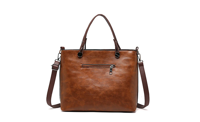 Image of $29.95 for a Women’s Leather Tote Handbag (a $74.90 Value)