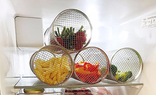 Image of Up to 40% off a Stainless Steel Barbecue Cooking Grill Basket