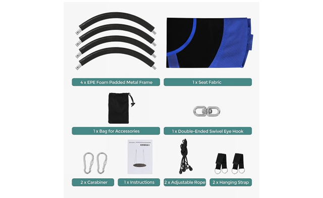 Image of $26.95 for a 40-Inch Saucer Tree Swing (a $70 Value)