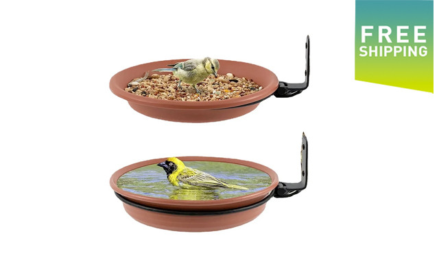 Image of $25 for a 2-Pack of Bird Feeders (a $50 Value)