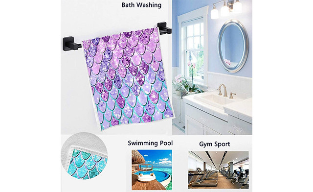 Image of $25.95 for a Mermaid Towel (a $49.99 Value)