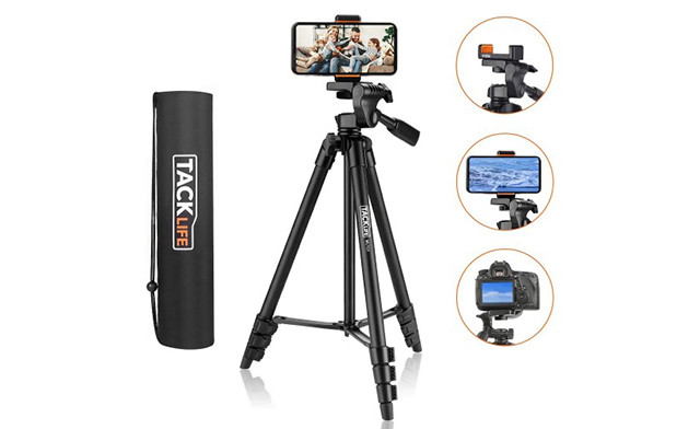 Image of $20.95 for a Camera and Phone 55-Inch Tripod (a $59.99 Value)