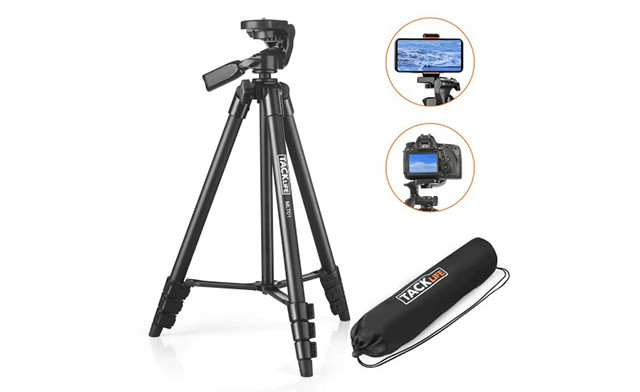 Image of $20.95 for a Camera and Phone 55-Inch Tripod (a $59.99 Value)